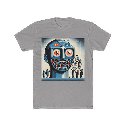 "Belief is Clickbait, Truth is Ad-Blocked" Dark Irony T-Shir