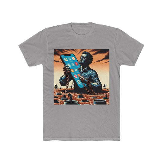 "Gig Economy Nightmares: Outsourced Dreams T-Shirt" - T-Shir