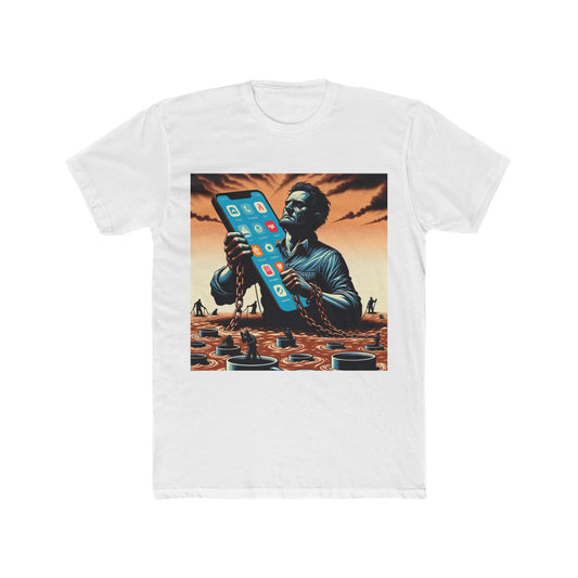 "Gig Economy Nightmares: Outsourced Dreams T-Shirt" - T-Shir